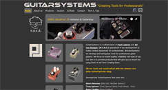 Desktop Screenshot of guitarsystems.nl